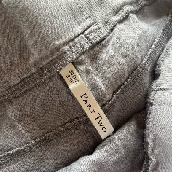 Lavender Midi Cargo Style Skirt - Picture 5 of 6